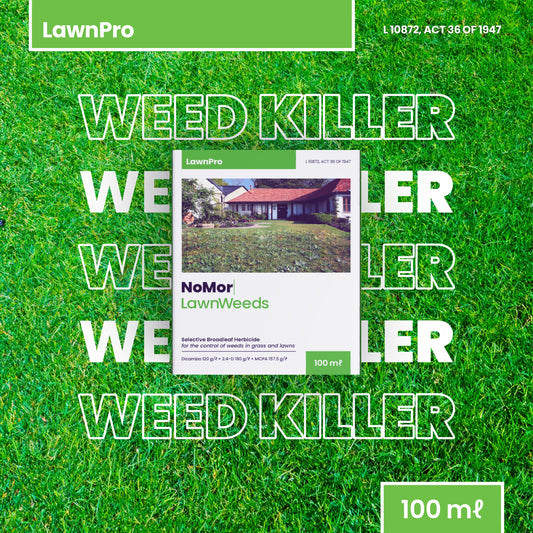 NoMor LawnWeeds with LawnPro