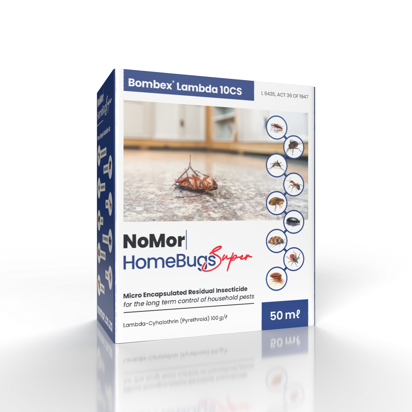 NoMor HomeBugs Super Bombex® Lambda 10CS