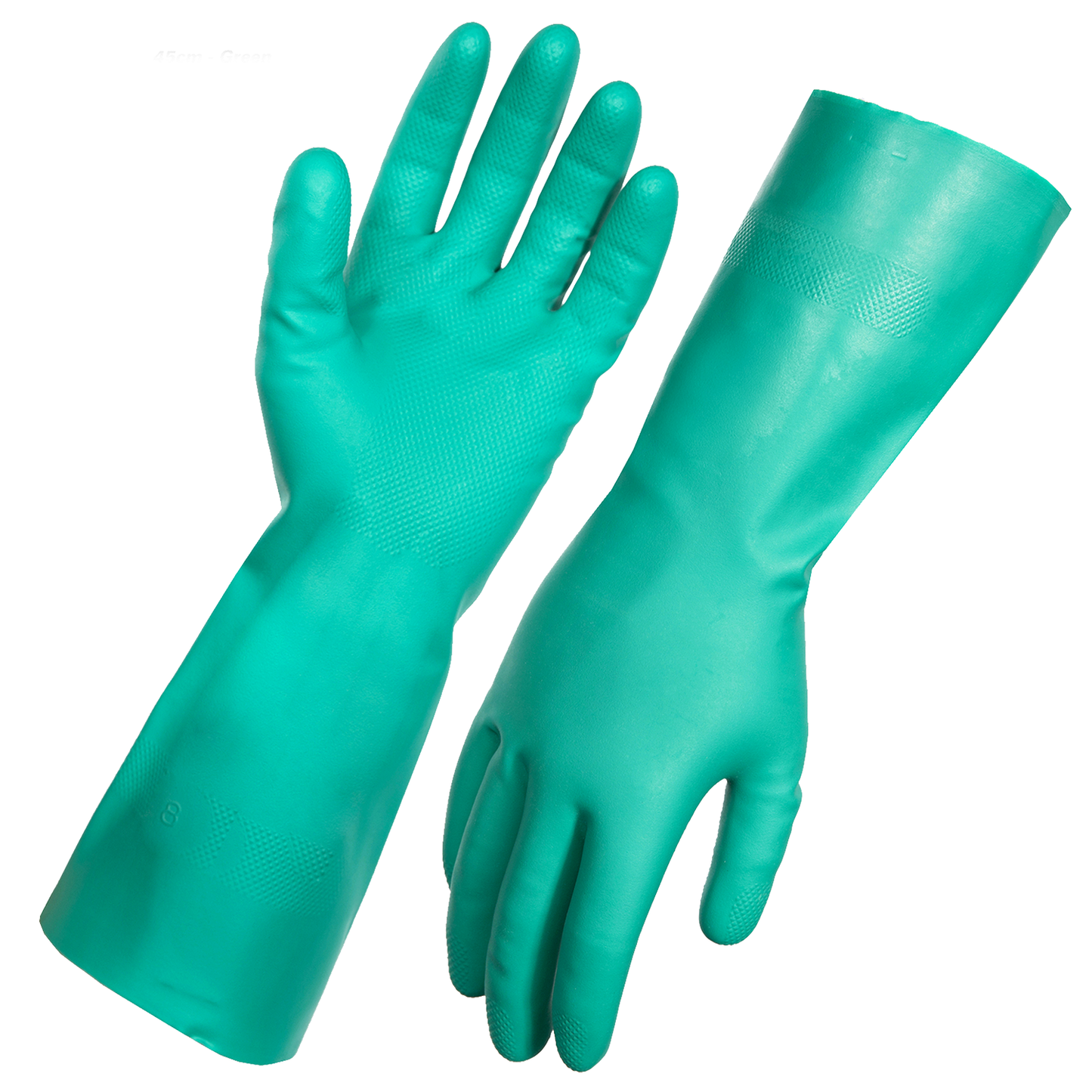 NoMor SkinRisk Nitrile Chemical Gloves
