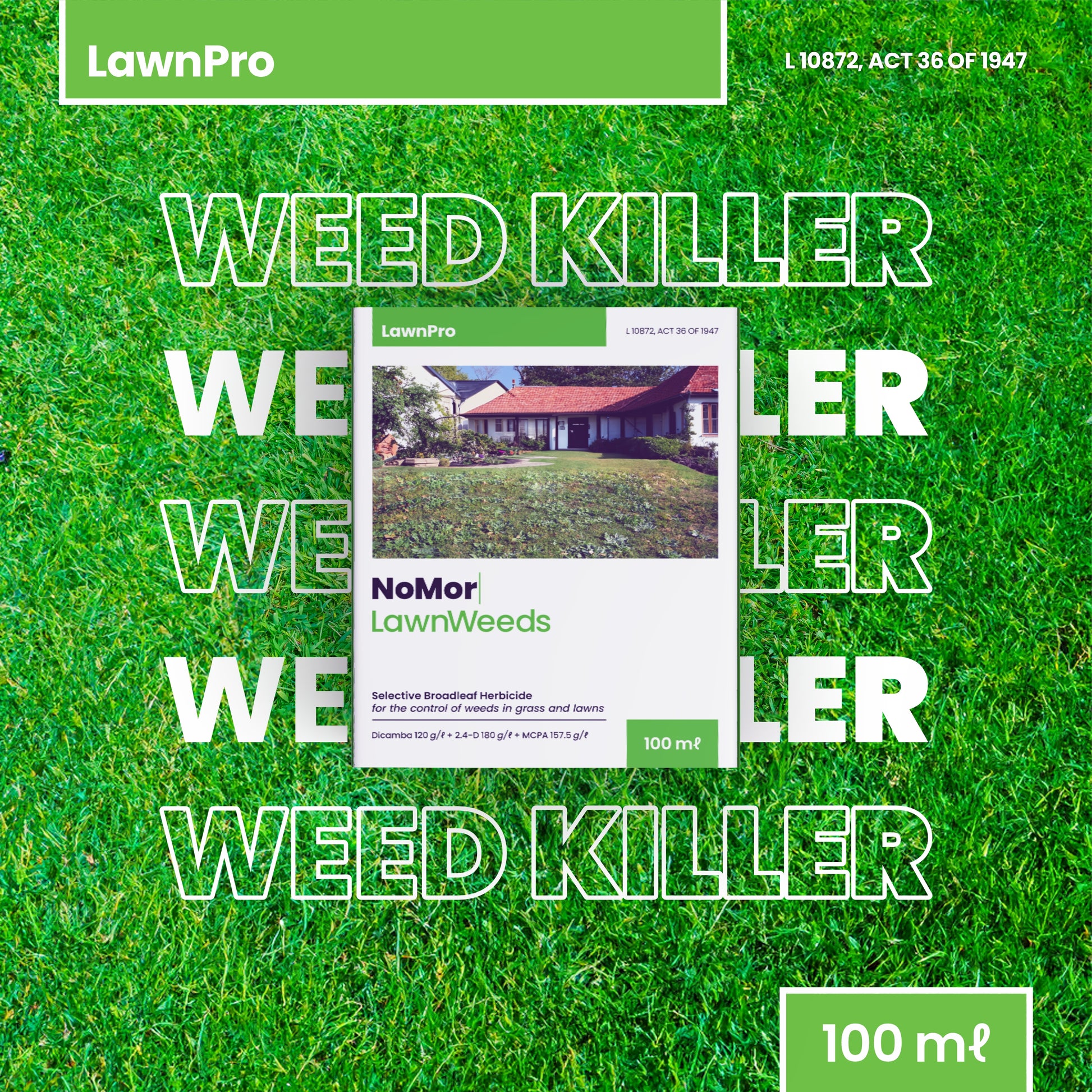 herbicide prices in south africa NoMor LawnWeeds with LawnPro