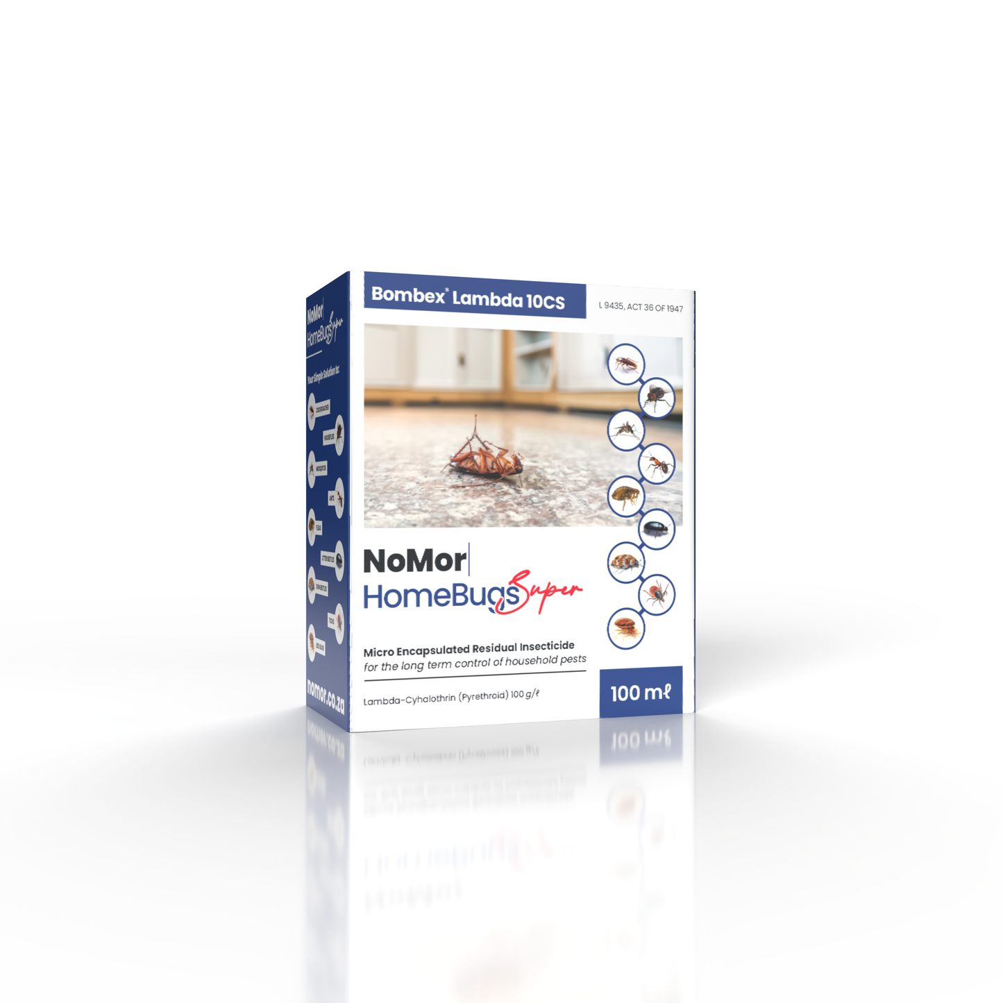 NoMor HomeBugs Super Bombex® Lambda 10CS